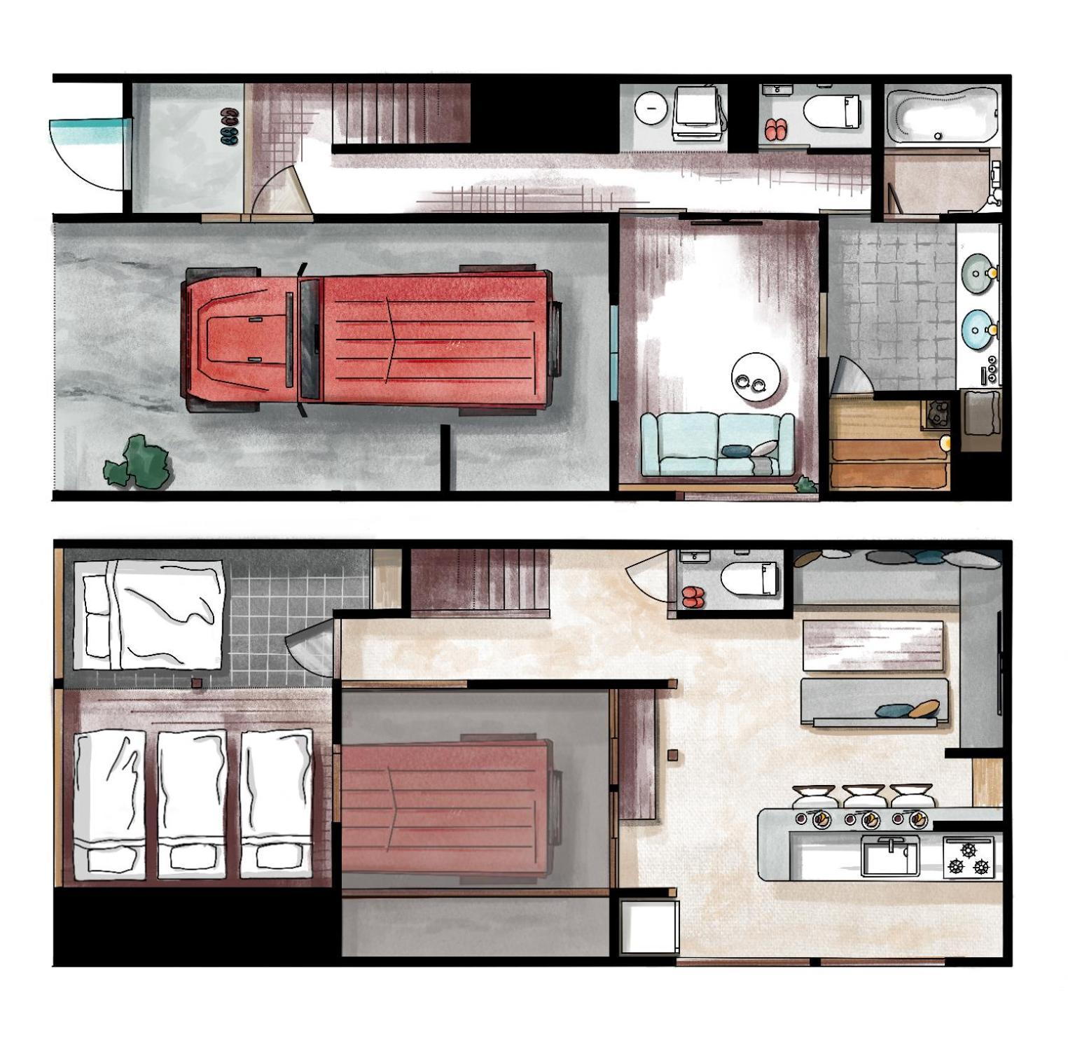 Hida Takayama Base - Traditional Japanese Garage House With Private Sauna Exteriör bild